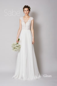 Brautkleid mit Spitze