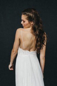 zartes Brautkleid