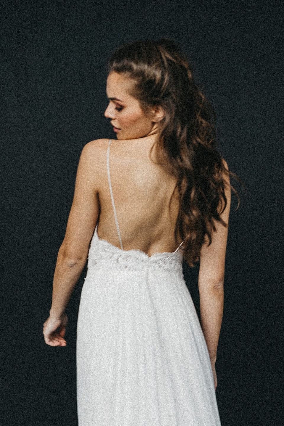 zartes Brautkleid